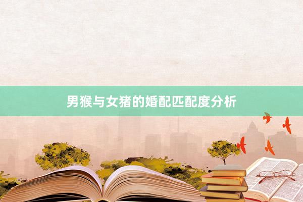 男猴与女猪的婚配匹配度分析